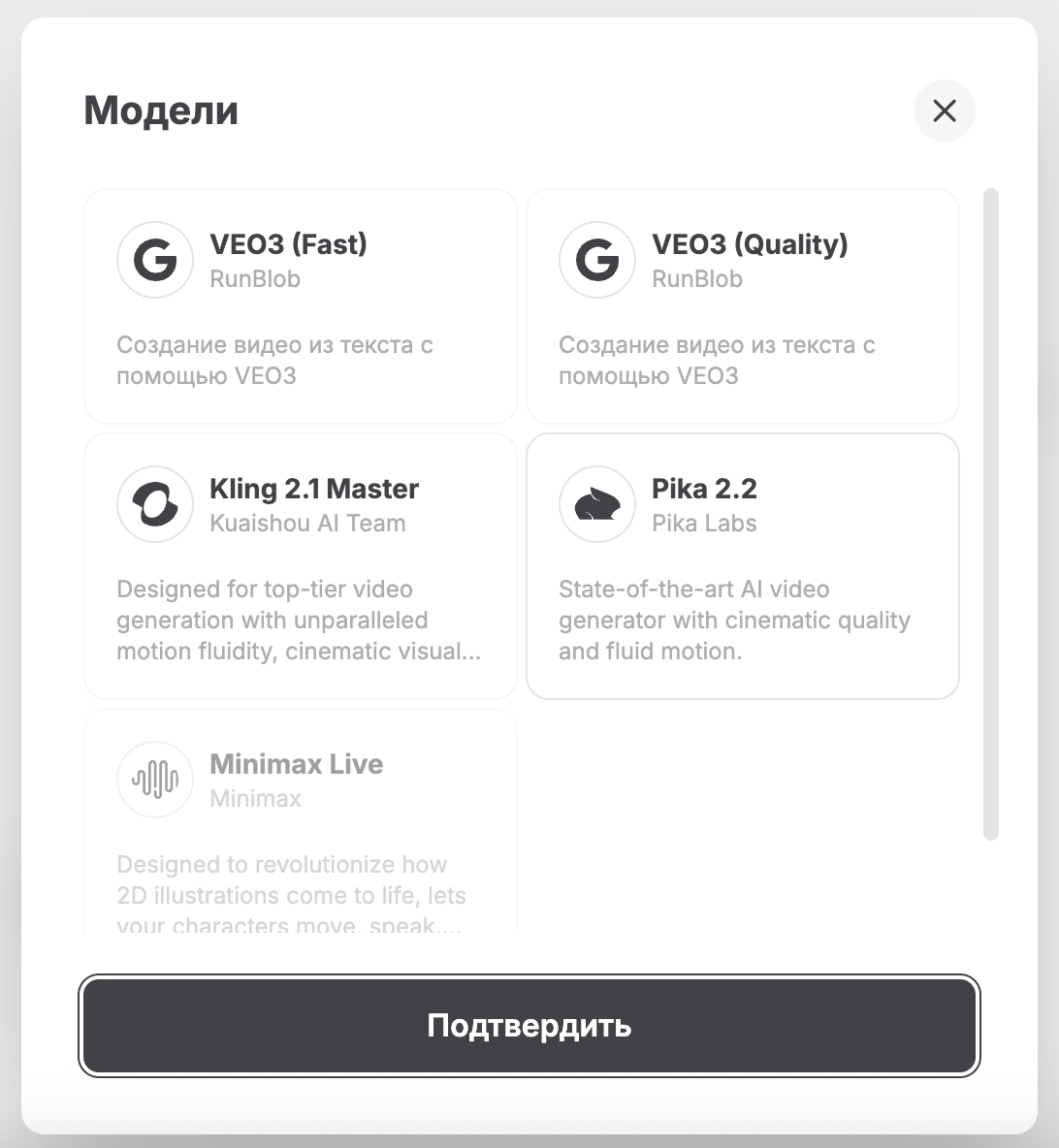 Все нейросети